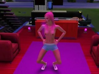 Sims 3 pa sytjena duke kërcyer