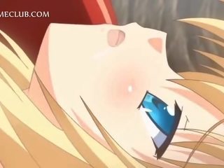 3d anime sixtynine with blonde fabulous lesbian teens