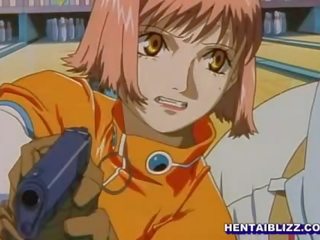 Szűk anime szerető -val cég cicik tart egy hatalmas gettó pöcs -ban neki pina