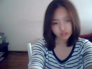 Koreansk datter på web kamera