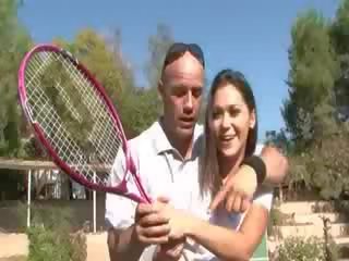 הארדקור xxx סרט ב ה tenis בית משפט