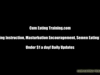 We Want to go ahead You Eat Your Own Cum CEI, x rated video bd