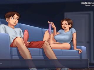 Summertime saga - todo sexo presilla escenas en la juego - enorme hentai dibujos animados animado sucio película recopilación hasta a v0 18 5