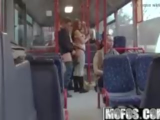 Mofos B Sides - Bonnie - Public adult film City Bus Footage.