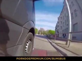Bums autobus - sauvage publique sexe avec sexuellement éveillé européen bombasse lilli vanilli