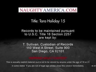 Busty MILF Tara Holiday massages & fucks her son's boyfriend - Naughty America