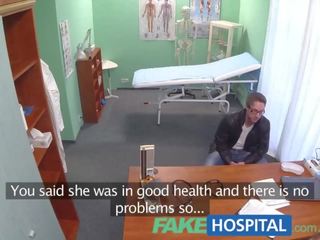 Fakehospital ممرضة الملاعين المريض إلى الحصول على ل نطفة عينة