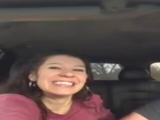 Very pretty Chick gets Fingered to Orgasm in Back Seat