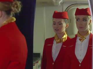 Dorcel airlines - indecente flight attendants / indecente flight attendants