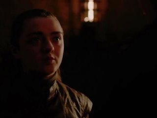 Maisie Williams/Arya Stark x rated video Scene in Game of Thrones Season 8 Episode 2