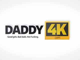 StepDADDY4K. Bald Daddy cant believe attractive Hotties Candee Licious