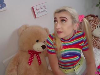 Pigtails and Rainbows - Petite Teen Fuck, sex clip 11
